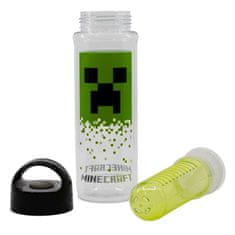 Stor Plastenka za pijačo s cedilom MINECRAFT 750ml, 03454