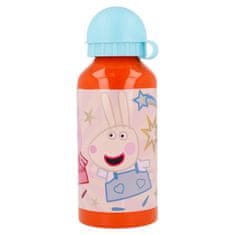 Stor Aluminijasta steklenica za pitje PEPPA PIG, 400ml, 41234