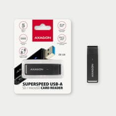 CRE-S2N, USB-A 3.2 Gen 1 - bralnik kartic SUPERSPEED, 2 reži in veliko SD/microSD, podpora UHS-I