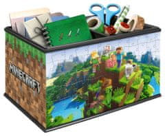 Ravensburger Puzzle 3D škatla za shranjevanje Minecraft 216 kosov