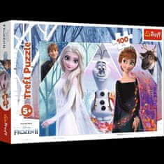 Trefl Puzzle Frozen 2 - Začarana dežela / 100 kosov