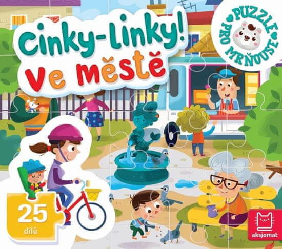 Aksjomat Sestavljanka za najmlajše: cinky - linije! V mestu