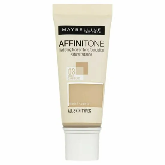 Maybelline Affiniton hidrirajoča (Hydrating Tone-One-Tone Foundation) tonska (Hydrating Tone-One-Tone Foundatio