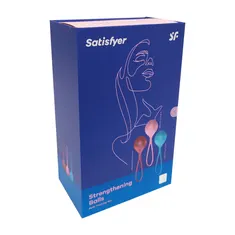 Satisfyer - kroglice C03 Single (komplet 3)