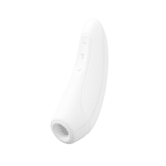 Satisfyer Curvy 1+ beli vibrator za stimulacijo klitorisa