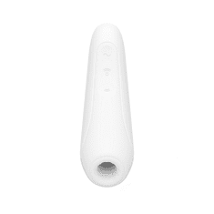 Satisfyer Curvy 1+ beli vibrator za stimulacijo klitorisa