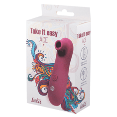 LOLA Games Take it easy Ace Underpressure Stimulator - Burgundija