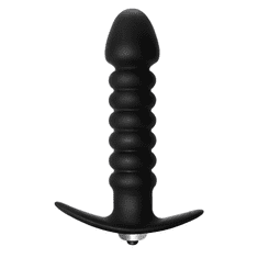 Lola Games First Time Twisted Anal Plug Black - Črna - Črna