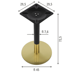 STEMA SH-3001-5/GB zlata/črna