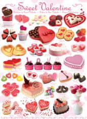 EuroGraphics Sestavljanka Sweet Valentine 1000 kosov