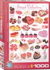 EuroGraphics Sestavljanka Sweet Valentine 1000 kosov