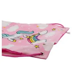 Stor Izvlečna torba UNICORN Pink 25x30cm, 29054