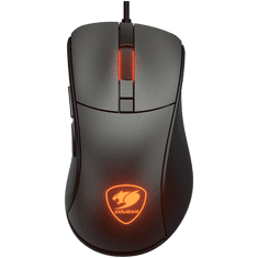 Cougar Surpassion EX gaming miška, PAW3309, 6400dpi, RGB, črna (CGR-WOMB-SEX)