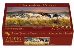 Clementoni Puzzle Divji konji - Gromozanska čreda 13200 kosov