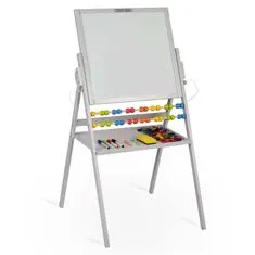 ACTIVESHOP Ricokids magnetna vrtljiva tabla - siva