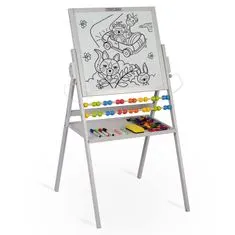 ACTIVESHOP Ricokids magnetna vrtljiva tabla - siva