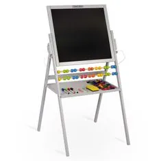 ACTIVESHOP Ricokids magnetna vrtljiva tabla - siva