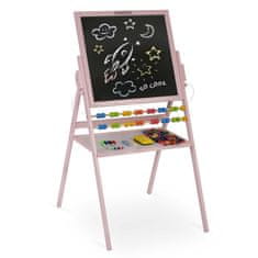 ACTIVESHOP Ricokids magnetna vrtljiva tabla - roza