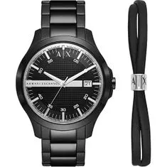 Armani Exchange SET Hampton + zapestnica AX7134SET