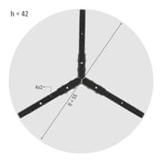 STEMA NY-L02 črna, h=42