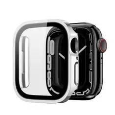 Dux Ducis Hamo ovitek z zaščitnim steklom za Apple Watch 4/5/6/SE 40mm, srebro