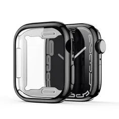 Dux Ducis Samo ovitek z zaščitnim steklom za Apple Watch 4/5/6/SE 40mm, črna