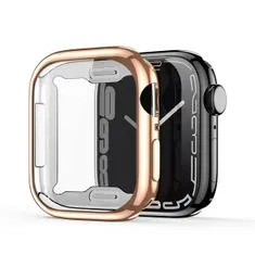 Dux Ducis Samo ovitek z zaščitnim steklom za Apple Watch 4/5/6/SE 40mm, roza