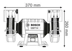 BOSCH Professional namizni dvojni brusilnik GBG 60-20 (060127A400)