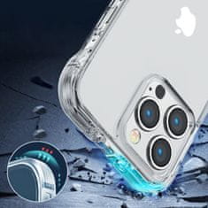 slomart joyroom defender series etui za iphone 14 plus oklepni etui s stojalom za kljuke prozoren (jr-14h3)