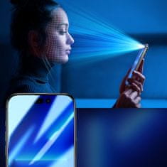 Joyroom kaljeno steklo knight 2.5d privacy tg za iphone 14 pro max s filtrom anti-spy celoten zaslon s prozornim okvirjem (jr-p04)
