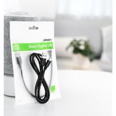 Ugreen Kabel USB - USB-C 2A 1m 1m črn