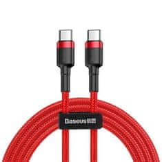 BASEUS Kabel Baseus Cafule USB-C PD 2.0 QC 3.0 60W 1m (rdeč)