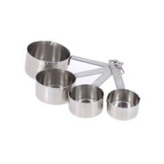 de Buyer Set 4kos merilne žličke/skodelice 60 - 80 - 125 - 250 ml / inox