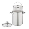 GSW Tridelni visoki lonec za šparglje, beluše 16cm / 4,2l / indukcija / inox