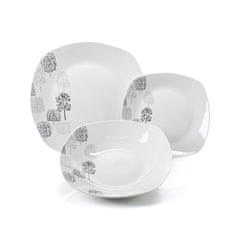 Evviva 18-delni set krožnikov Toronto / porcelan