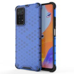 slomart honeycomb case armored cover z gel okvirjem za xiaomi redmi note 11 pro + / 11 pro moder