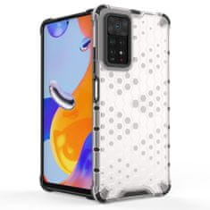 slomart honeycomb case armored cover z gel okvirjem za xiaomi redmi note 11 pro + / 11 pro moder