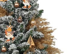 LAALU.cz Komplet okraskov 27 kosov v škatli SÓBÍ NADÍLKA za božična drevesca do 100 cm
