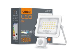 VIDEX LED reflektor PIR - 20W - 1800 lm - s senzorjem gibanja