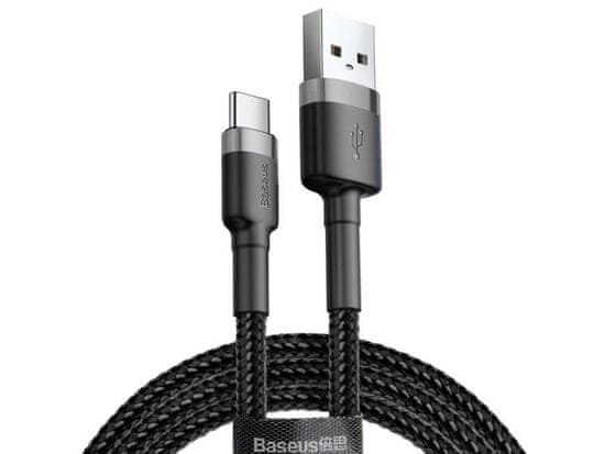 BASEUS 2m Baseus USB-C 2A kabel siva črna