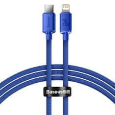 BASEUS 1,2 m Baseus Crystal Shine kabel USB-C tipa C z Lightning PD 20W Modra