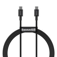 BASEUS Superior USB-C kabel USB-C Quick Charge FCP 100W 5A 20V 1m črn