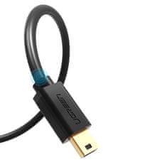 PRO Adapterski kabel USB do miniUSB 480 Mb/s 2 m črn