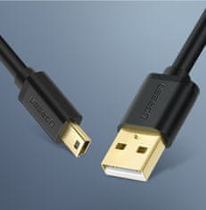 PRO Adapterski kabel USB do miniUSB 480 Mb/s 2 m črn