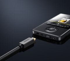 PRO Adapterski kabel USB do miniUSB 480 Mb/s 2 m črn