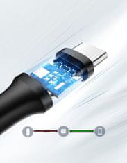 Ugreen Kabel USB - USB-C 2A 1m 1m črn