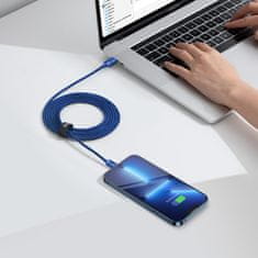 PRO Kabel USB-C za hitro polnjenje in prenos podatkov USB-C 100W 2m modri