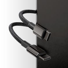 BASEUS Kabel za hitro polnjenje USB-C Power Delivery PD QC 100W 5A 1m črn