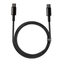 BASEUS Kabel za hitro polnjenje USB-C Power Delivery PD QC 100W 5A 1m črn