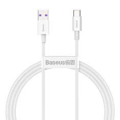 BASEUS 1m Baseus Superior kabel USB na USB-C tipa C 66W Bela